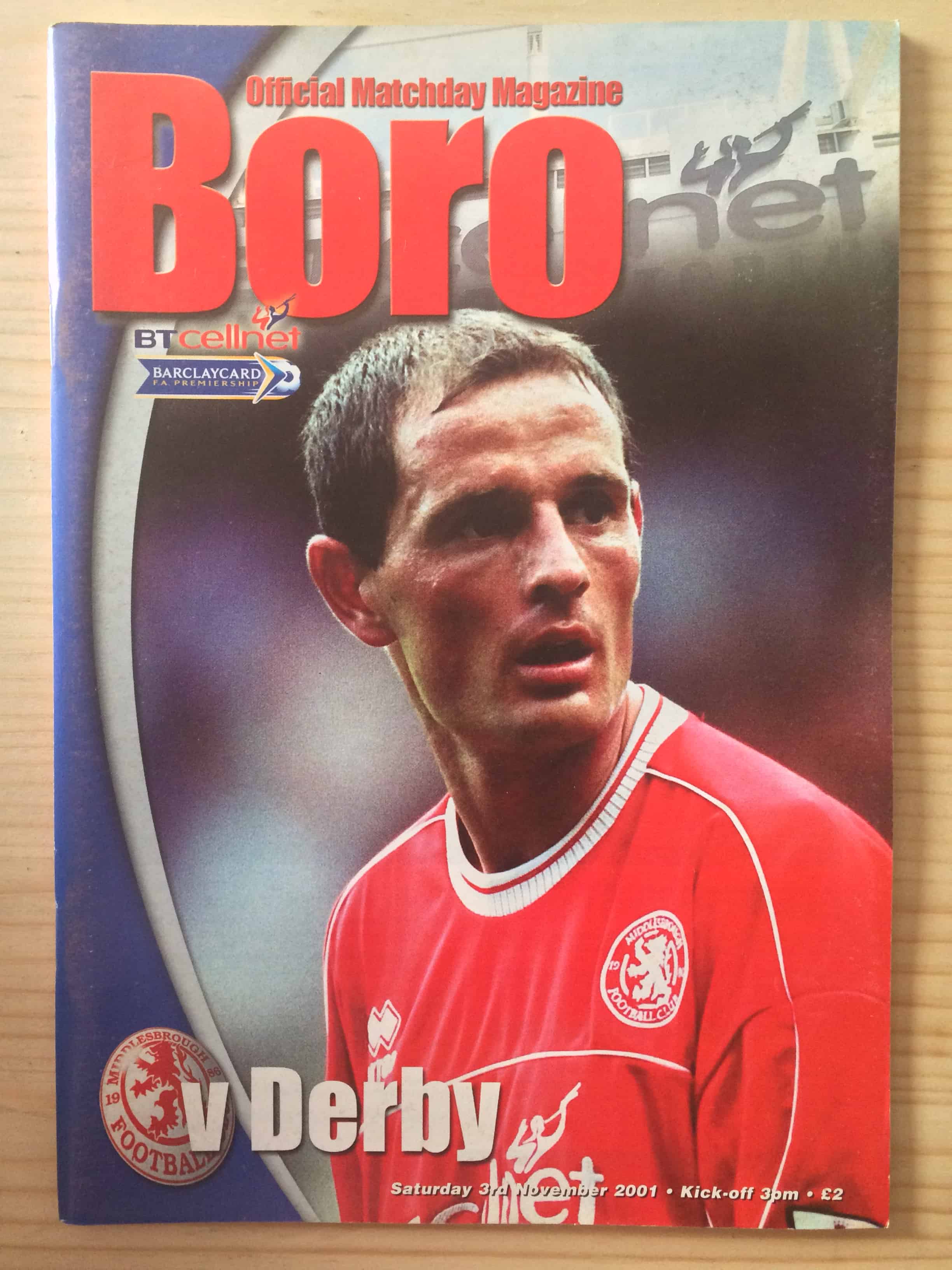 Middlesbrough FC v Derby County FC